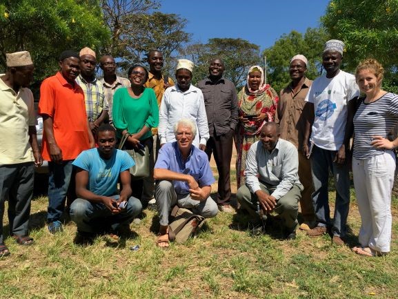 The Fishery Management Unit Team in Shimoni